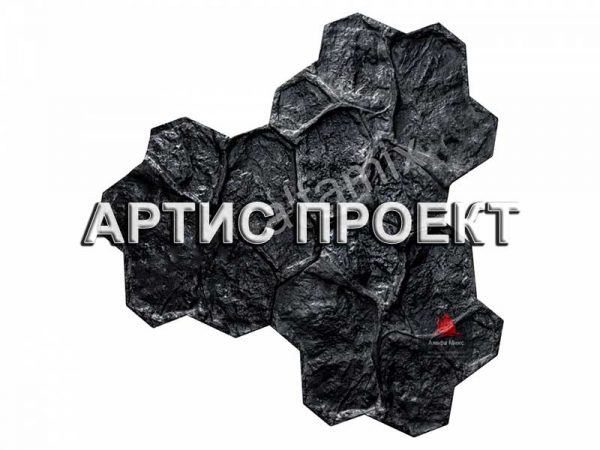 Артис - печатныйй бетон москва продажа материалов товар штамп Малый Бутовый камень